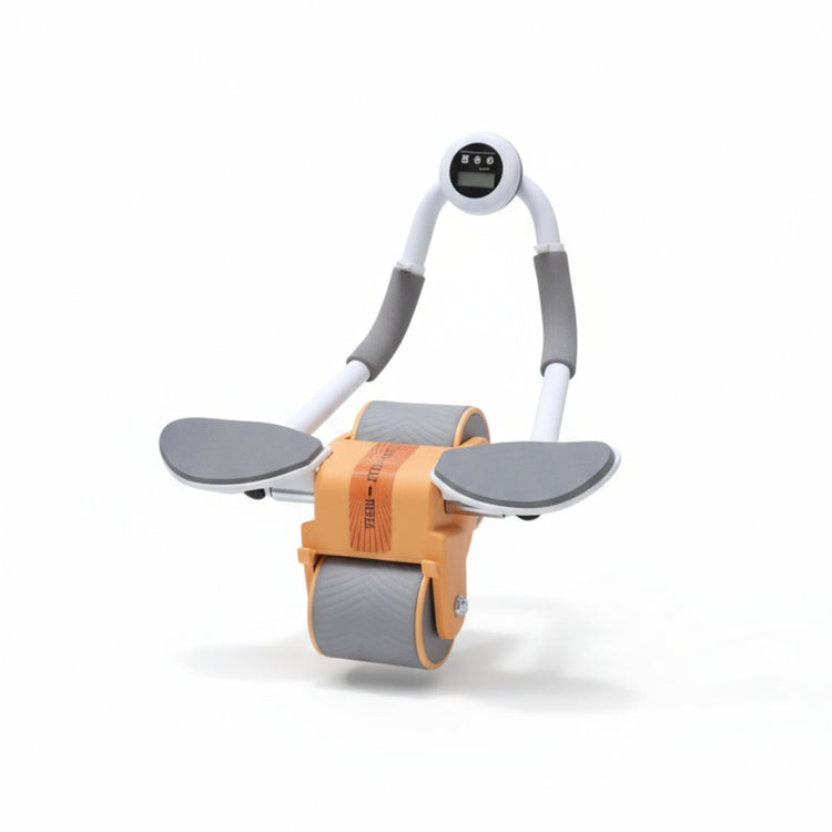 Ab Roller with Elbow Support for Abs and Core Workout, Fitness Trainer for Men & Women