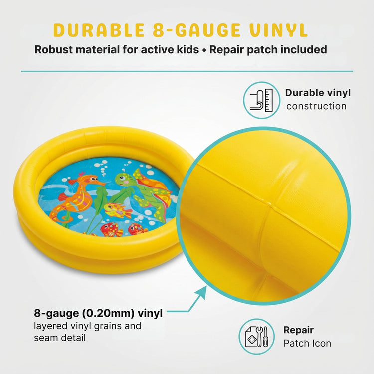 Intex My First Baby Pool โ 24" x 6" โ Model 59409