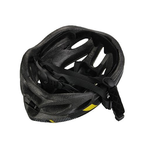 Lightweight Microshell Bike Helmet – Adjustable Safety in Yellow