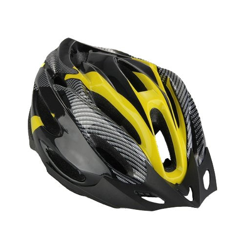 Lightweight Microshell Bike Helmet – Adjustable Safety in Yellow