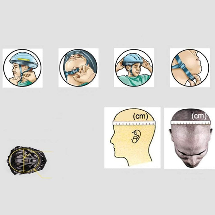 Lightweight Microshell Bike Helmet – Adjustable Safety in Black