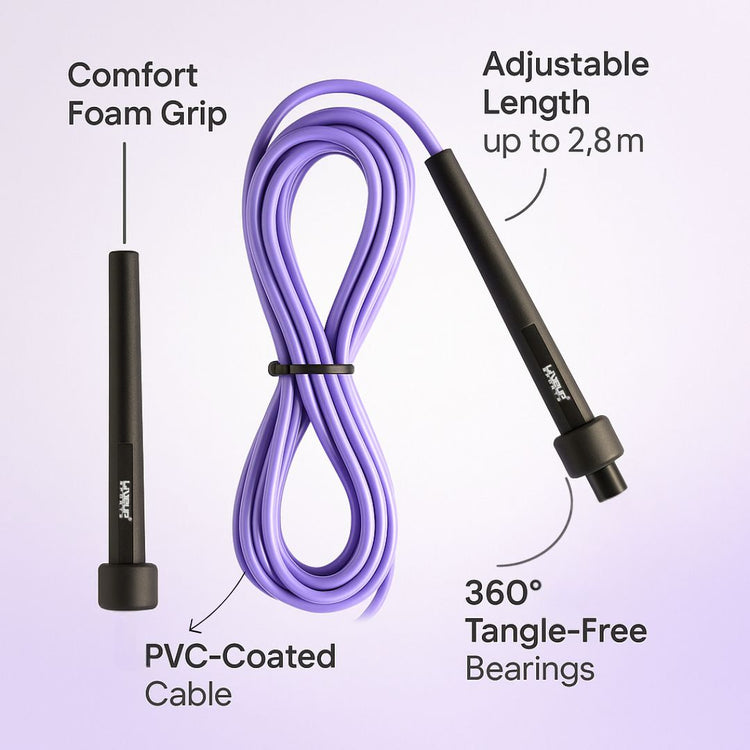 Adjustable Speed Skipping Rope – Burn Fat Fast!
