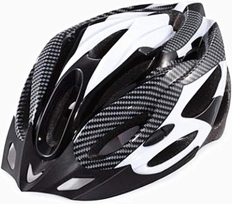 Lightweight Microshell Bike Helmet – Adjustable Safety in Black