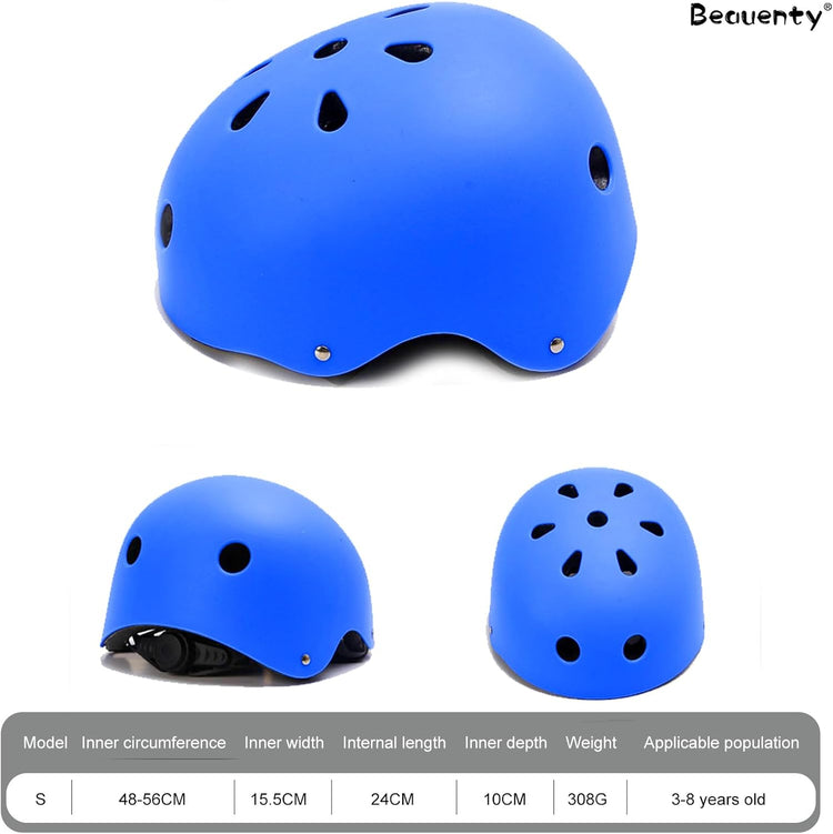Blue Helmet for Kids & Teens – Safety for Cycling, Skating & More