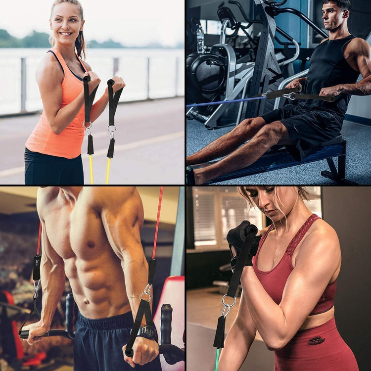 Heavy-Duty Power Resistance Bands for Exercise & Strength Training