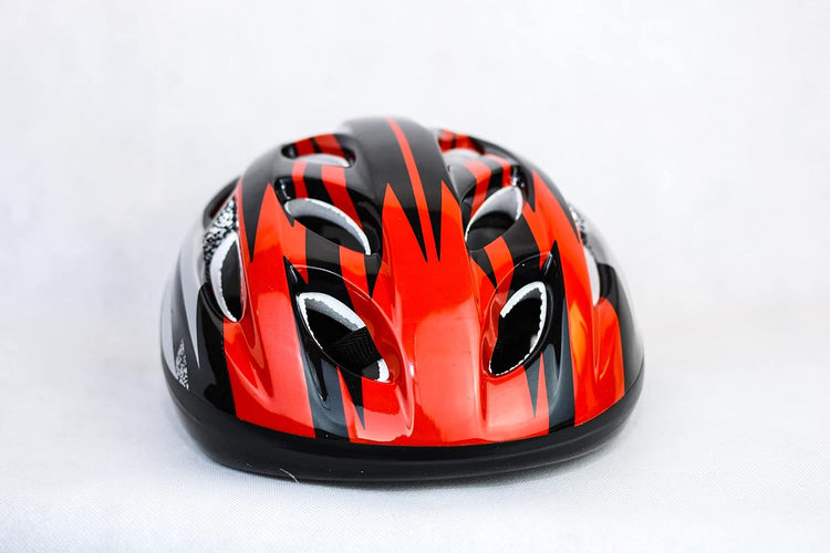 Sports Helmet for Cycling & Skating – Safe and Stylish in Red for Adults & Boys
