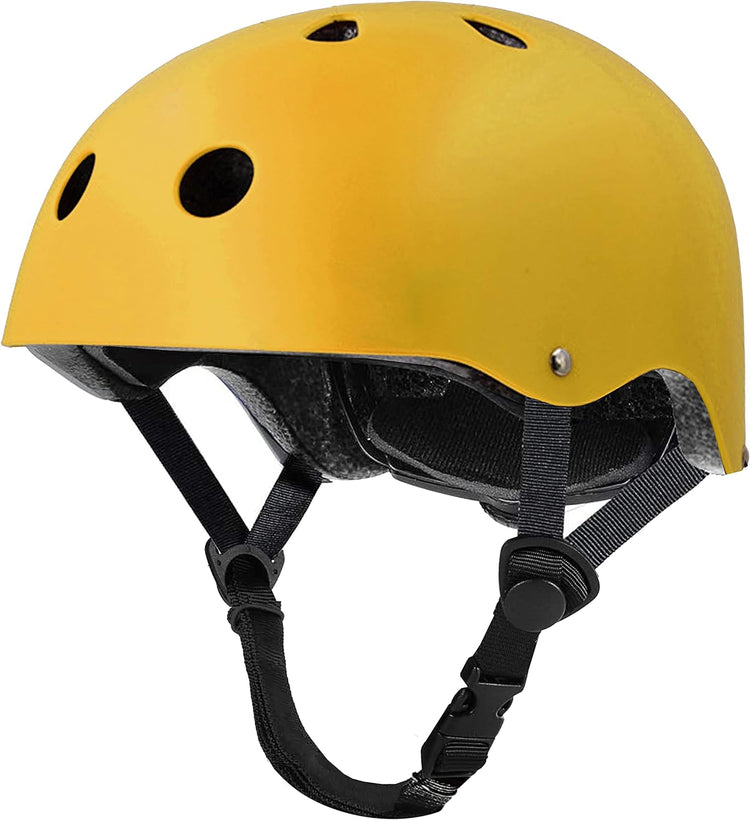 Yellow Kids Helmet – Safety & Style for Cycling, Skating & Adventures