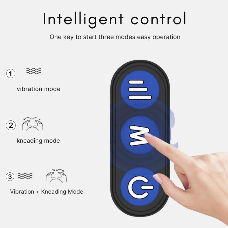 U-Shaped Neck Massager Pillow with Heat, Memory Foam Support, Rechargeable Neck and Shoulder Massager for Pain Relief and Relaxation