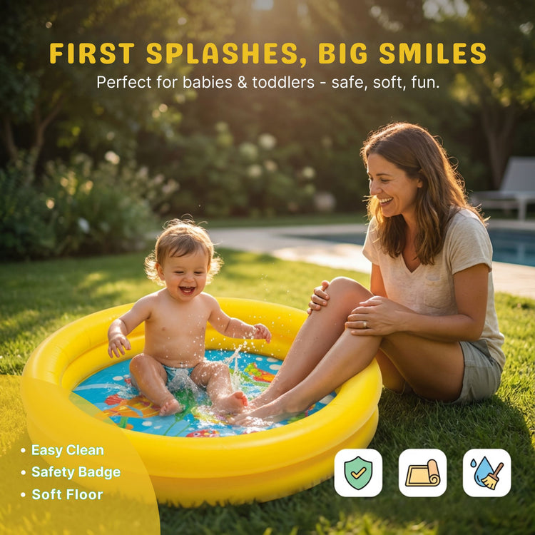 Intex My First Baby Pool โ 24" x 6" โ Model 59409