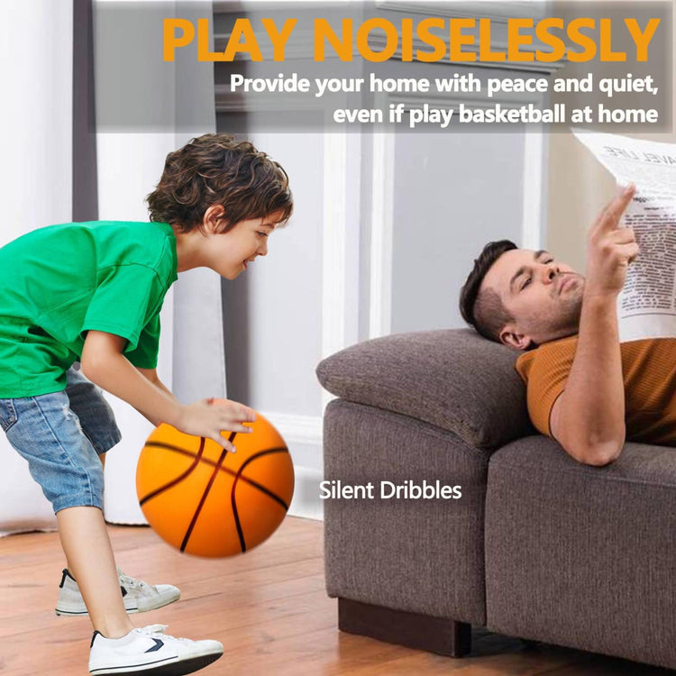 Silent Soft Foam Ball – Lightweight, Noise-Free Play Ball for Kids & Adults | Indoor & Outdoor Fun, High-Density Airless Design