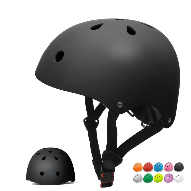 Kids & Teens Skateboard Helmet – Head Protection for Cycling, Skating & More