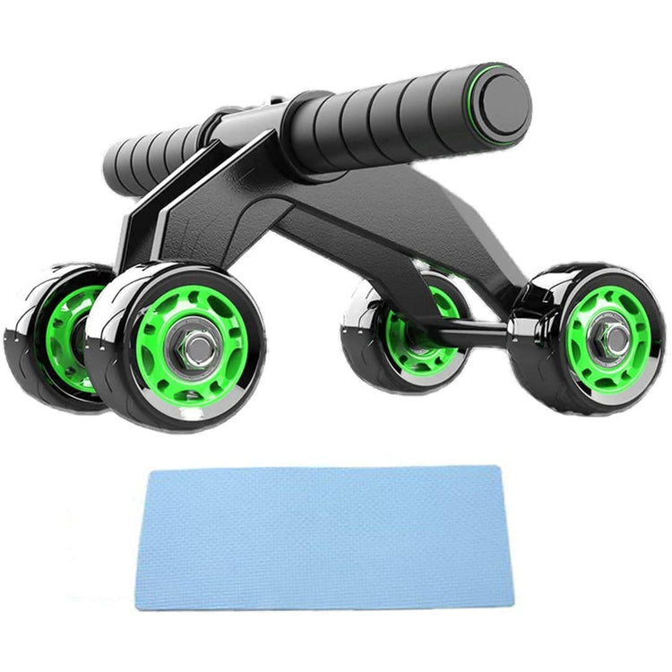 4-Wheel Ab Roller – Core Strength & Stability Trainer