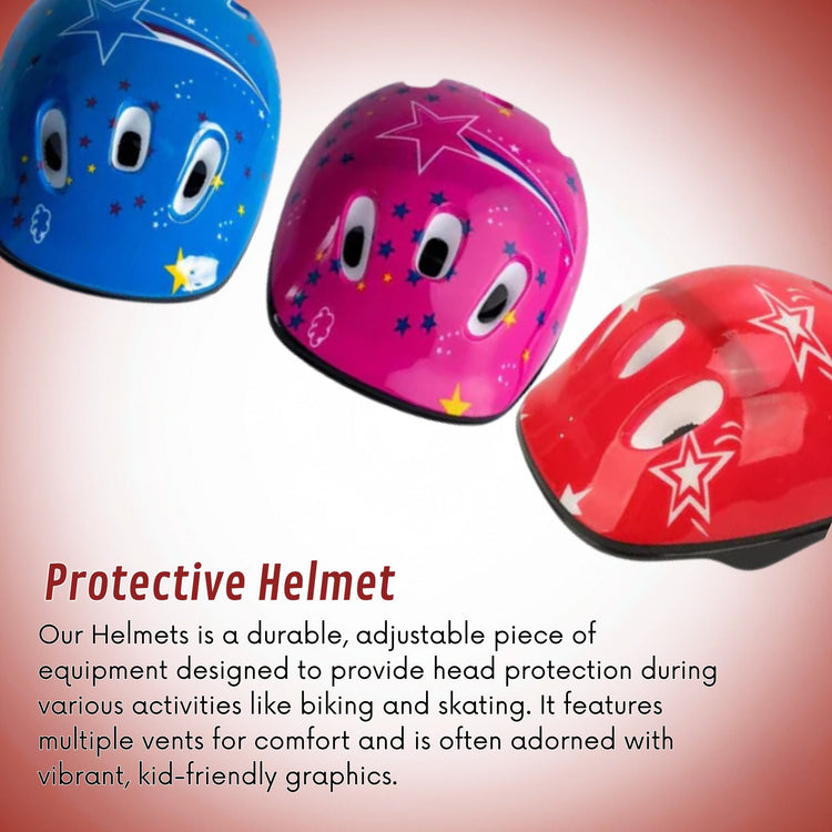 Adjustable Helmet & Roller Skates Set (Safety + Skating Fun for Kids & Teens)