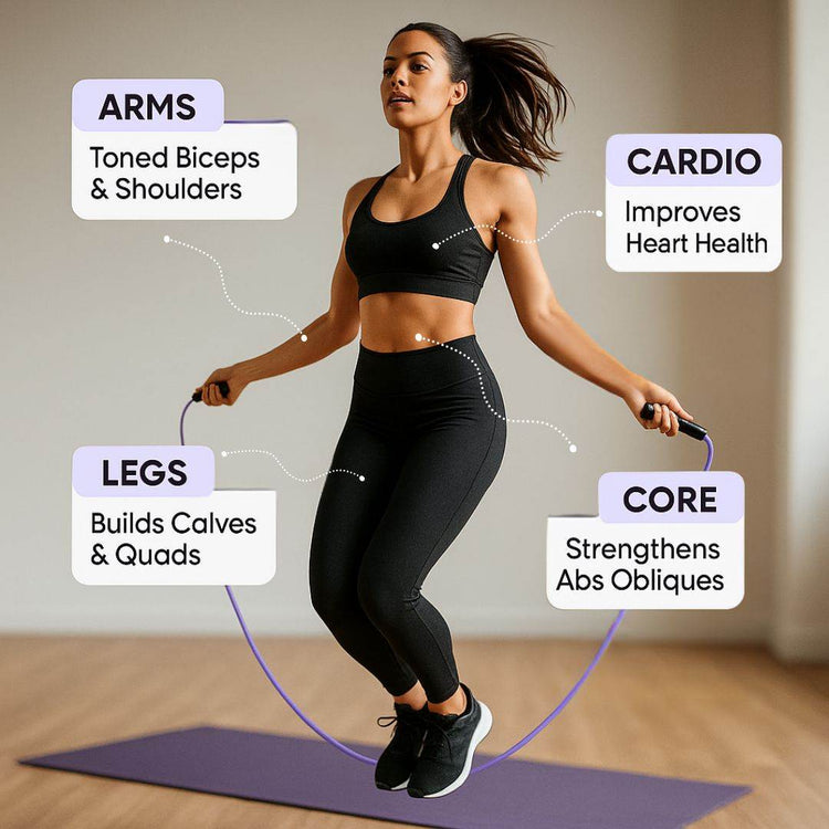 Adjustable Speed Skipping Rope β Burn Fat Fast!