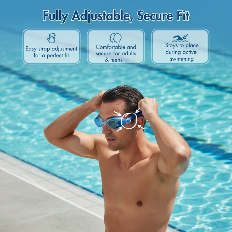 Antifog Adjustable Swimming Goggles – TH-1600
