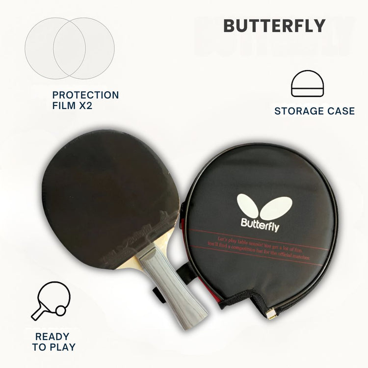 Butterfly TBC 202 Table Tennis Paddle – Superior Control & Spin for Champions