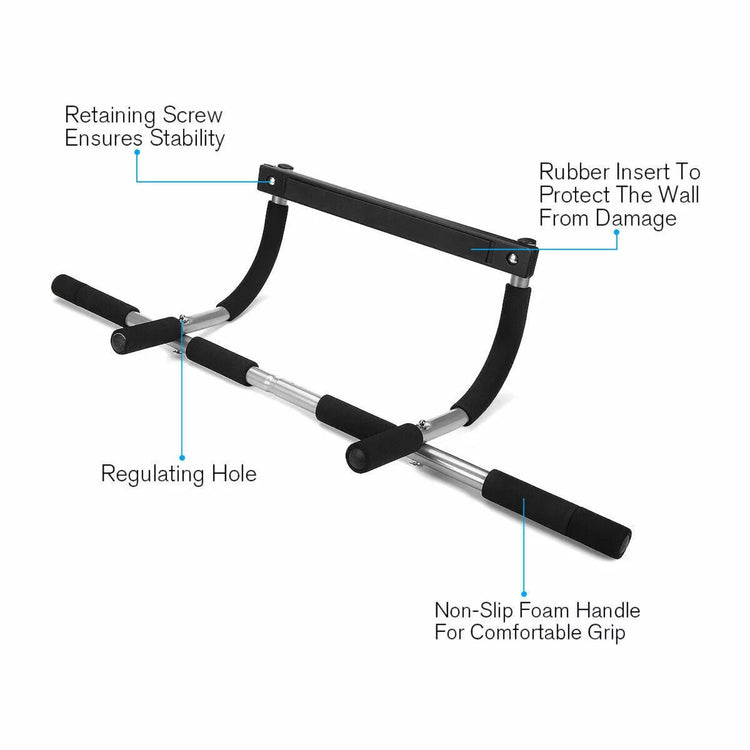 Doorway Pull-Up & Sit-Up Bar – Iron Gym Upper Body Trainer