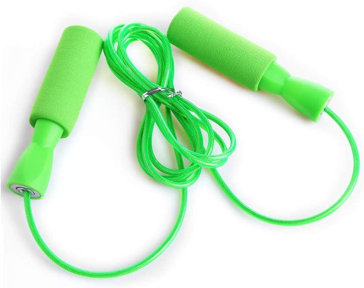 Green Jump Rope – Perfect Fitness Skipping Rope for Cardio & Exercise