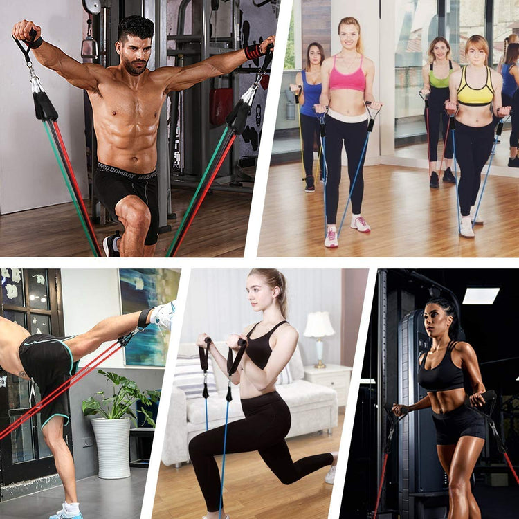 Heavy-Duty Power Resistance Bands for Exercise & Strength Training