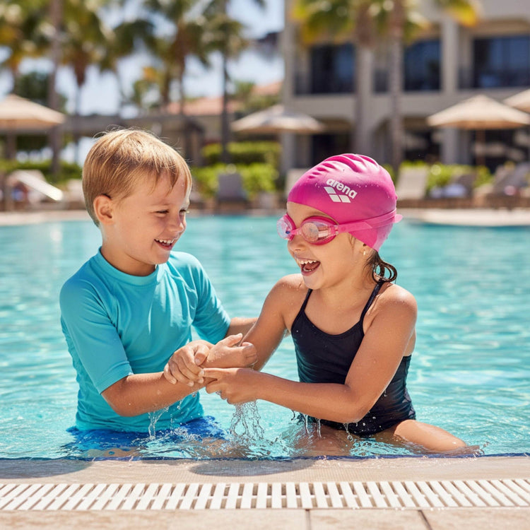 Kids Swim Set Anti-Fog Goggles, UV Protection, Leak-Proof Swimming Gear for Boys & Girls