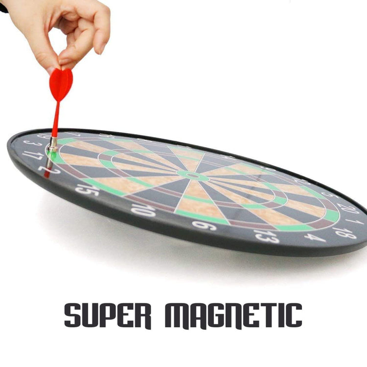 Magnetic Dart Board with Darts for Adult Indoor and Outdoor Game for Kids