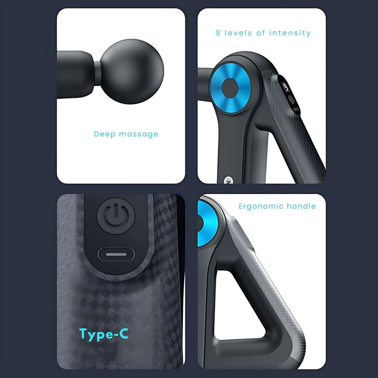 Muscle Massage Gun – Deep Tissue Relief, Cordless & Rechargeable