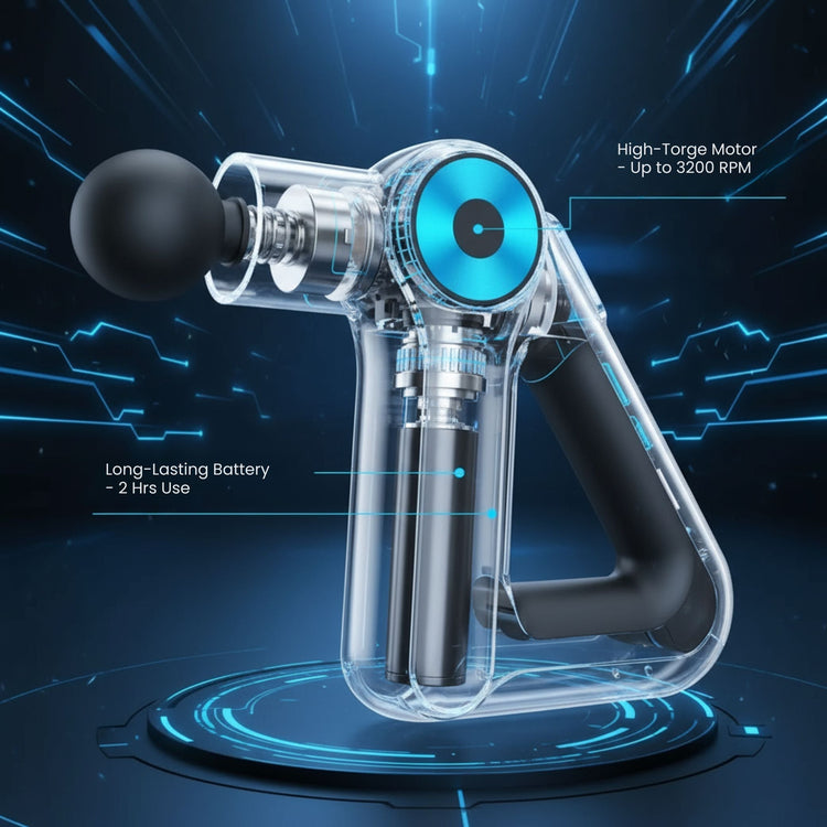 Muscle Massage Gun – Deep Tissue Relief, Cordless & Rechargeable