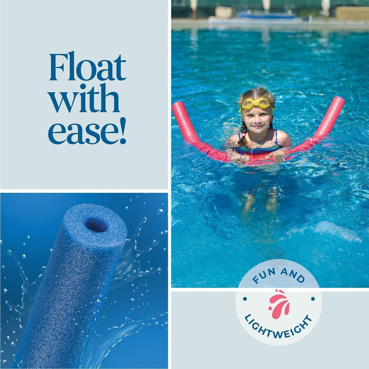 Pool Noodle Swimming Float EVA Foam Floating Stick for Water Exercise Pool Games Swim Training
