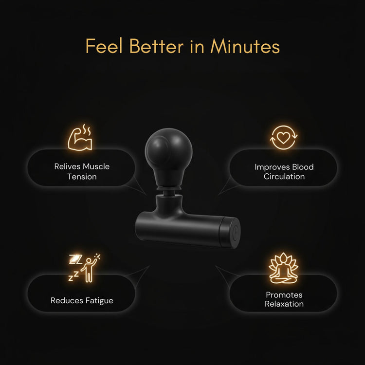 Portable Pocket Massager – Neck, Back, Shoulder & Leg Vibration Therapy