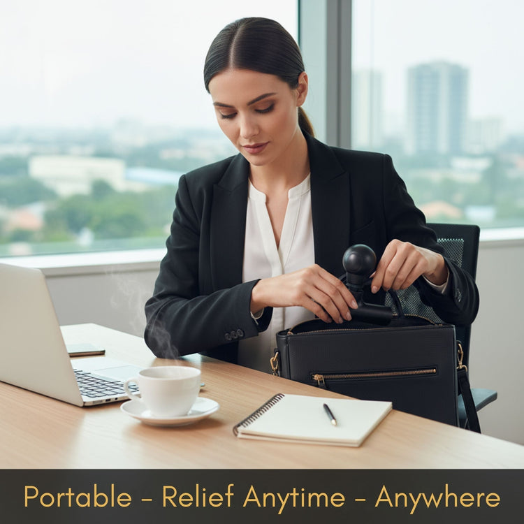 Portable Pocket Massager – Neck, Back, Shoulder & Leg Vibration Therapy