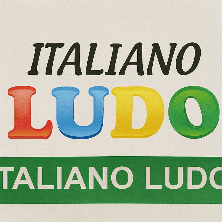 Premium Italian Wooden Ludo Board Game 16 Colorful Pawns, Dice Cup, 1 Dice & Storage Box