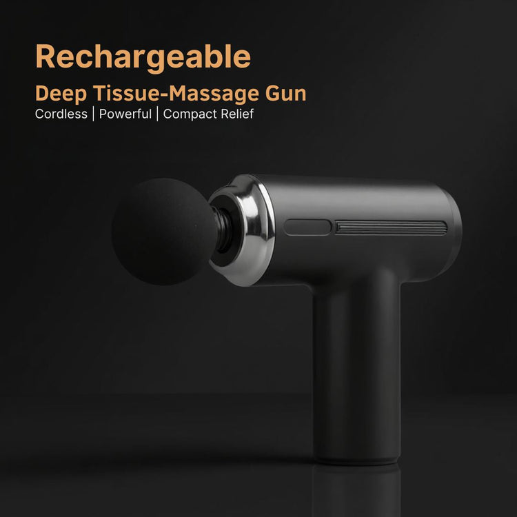 Rechargeable Deep Tissue Massager – Cordless Relief for Full Body Pain