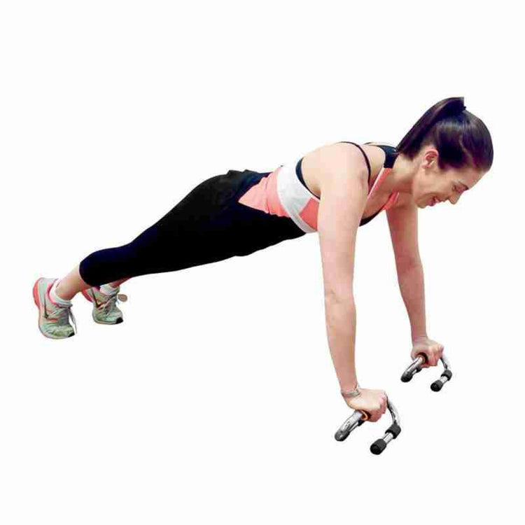 (S-Shape Push-Up Bars + Trimmer) Power Workout Duo