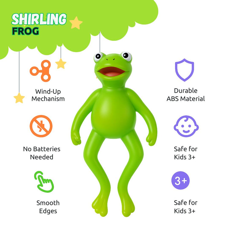 Shirling Frog – Fun and Engaging Wind-Up Toy for Kids