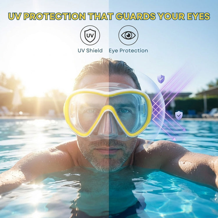 SUPERTRIP SNORKEL MASK ADULT SWIMMING GOGGLES