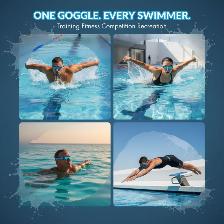 SWIMMING GLASSES ADORAL 788 (65451)