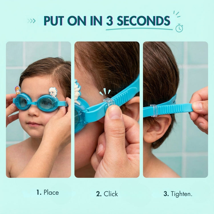 SWIMMING GLASSES KID’S GOGGLES 4600 (66454)