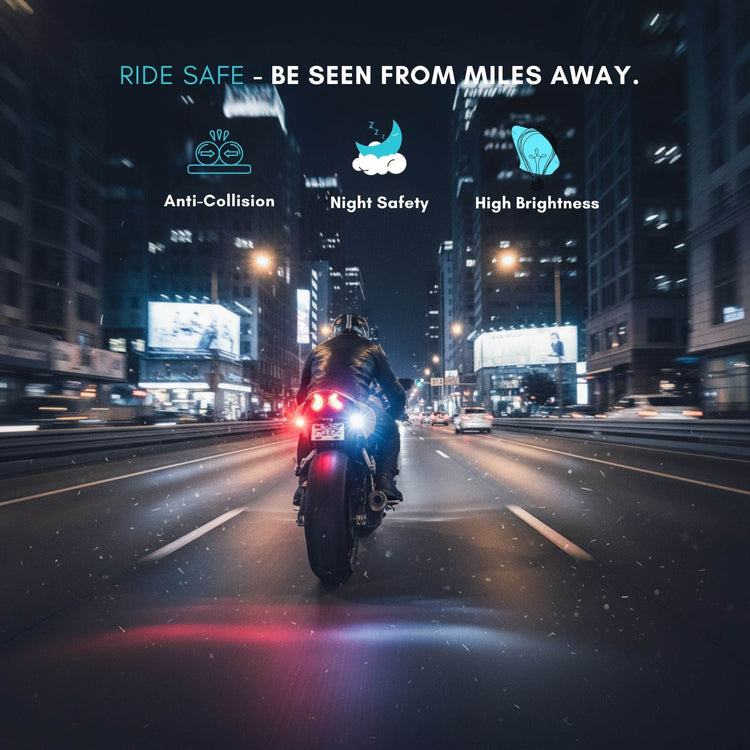 USB Rechargeable LED Bicycle Tail Light Waterproof Bike Rear Light with 7 Color Modes, Easy Mount, Night Safety Lamp
