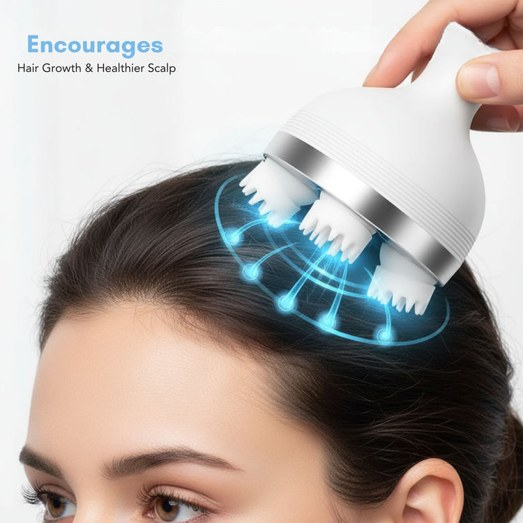 USB Scalp Massager – Portable Head Relaxer for Stress & Hair Care