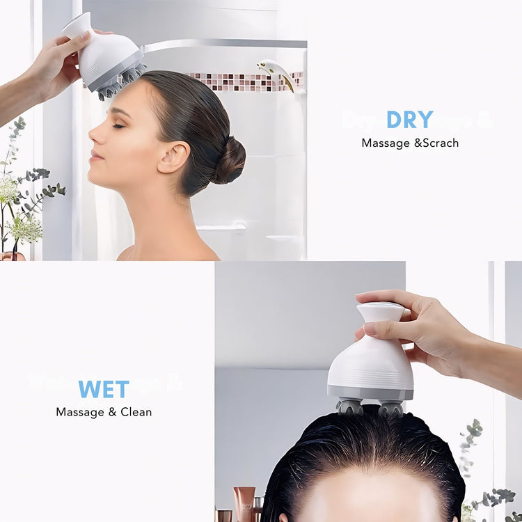 USB Scalp Massager – Portable Head Relaxer for Stress & Hair Care