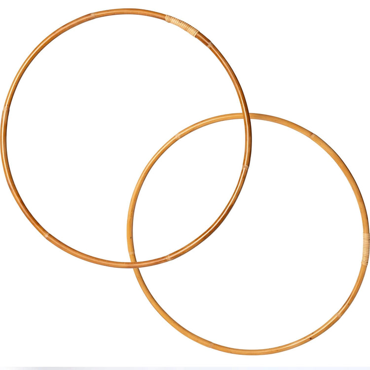 Wooden Hula Hoop – Eco-Friendly Fitness Ring for Adults & Kids