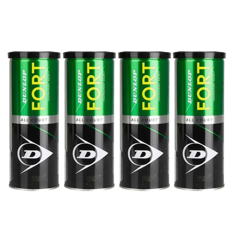 Dunlop Fort Long Tennis Ball All Court TS-Tennis Balls