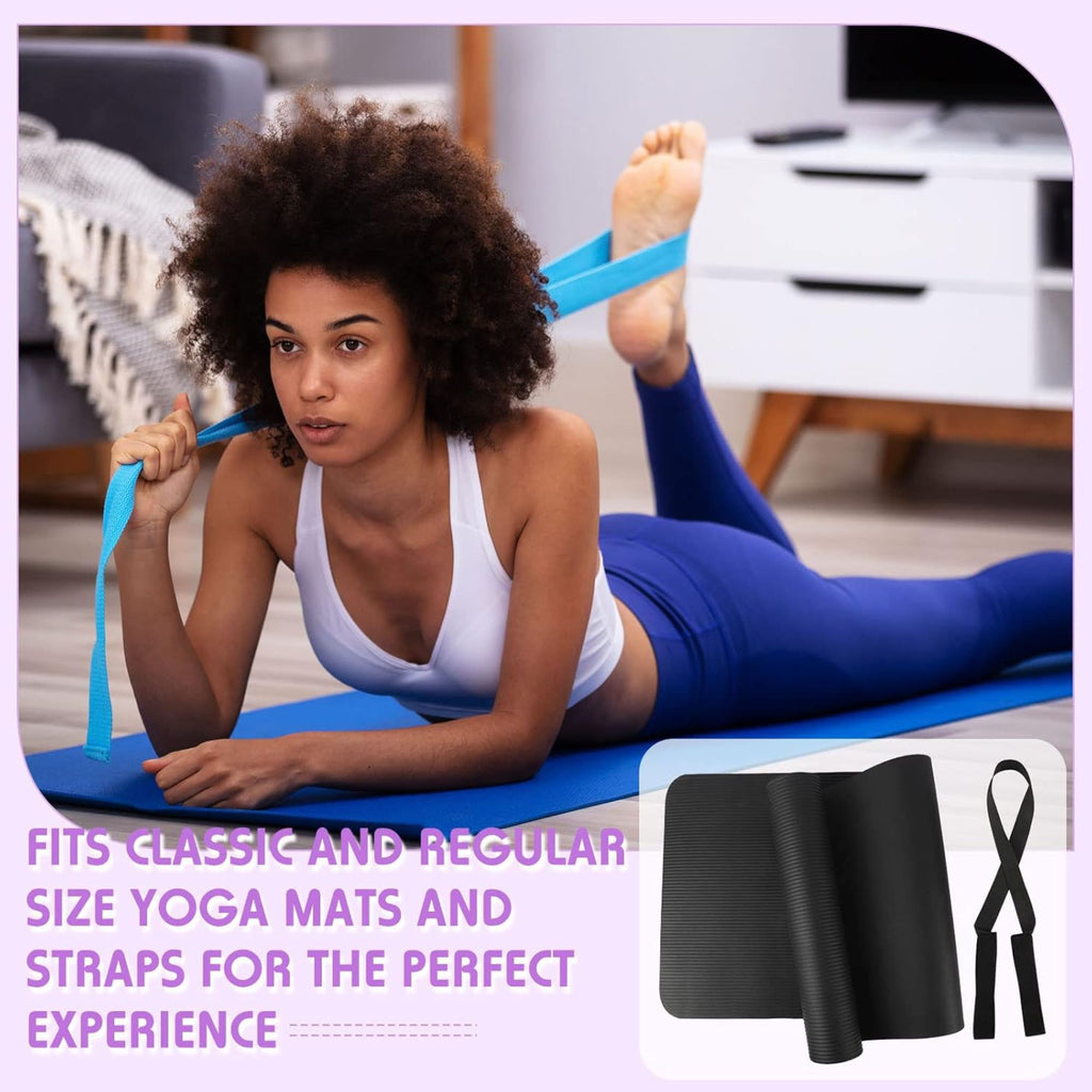 3-in-1 Yoga Kit (Mat, Wheel, Brick for Flexibility & Support)