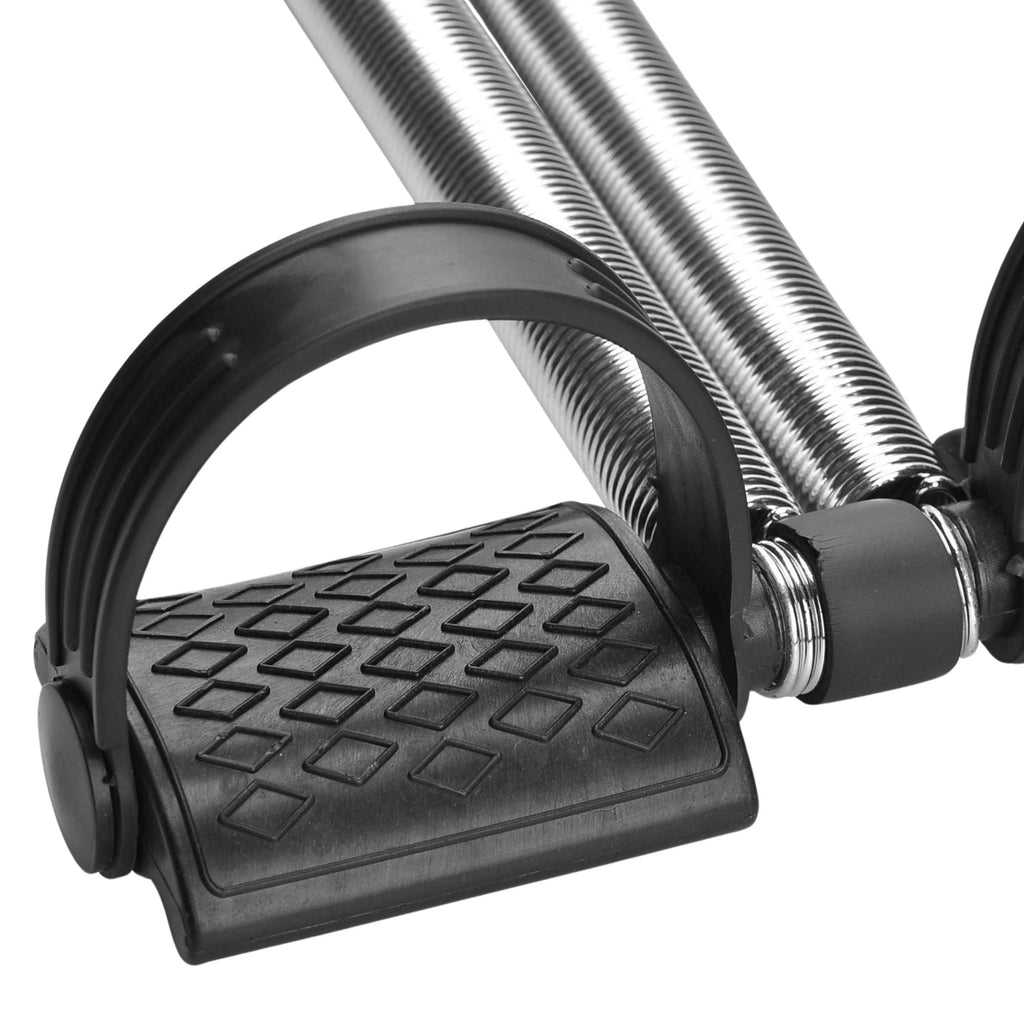 Double Spring Tummy Trimmer – Stainless Steel Abs, Core & Leg Exerciser for Home Workouts (Made in China)