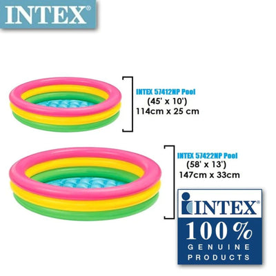 Intex Sunset Glow Pool – 45" x 10" – Model 57412