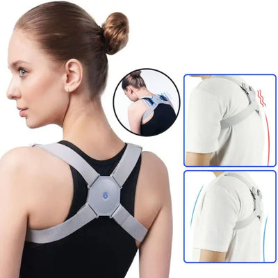 Smart Sensor Posture Corrector – Back Alignment Trainer with Vibration Alert