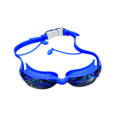 Speedo Anti-Glare Swimming Goggles with Ear Plugs – Leakproof & UV Protected