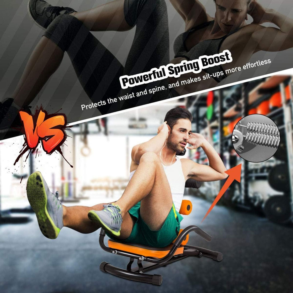 Ab Twister Rocket – Adjustable Sit-Up & Core Trainer for Fast Fat Burn