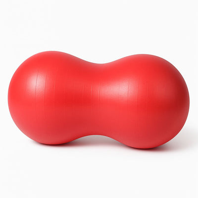 Peanut Shape Anti-Burst Yoga Exercise Ball – Gym, Pregnancy, Birthing, and Physical Therapy Fitness Tool