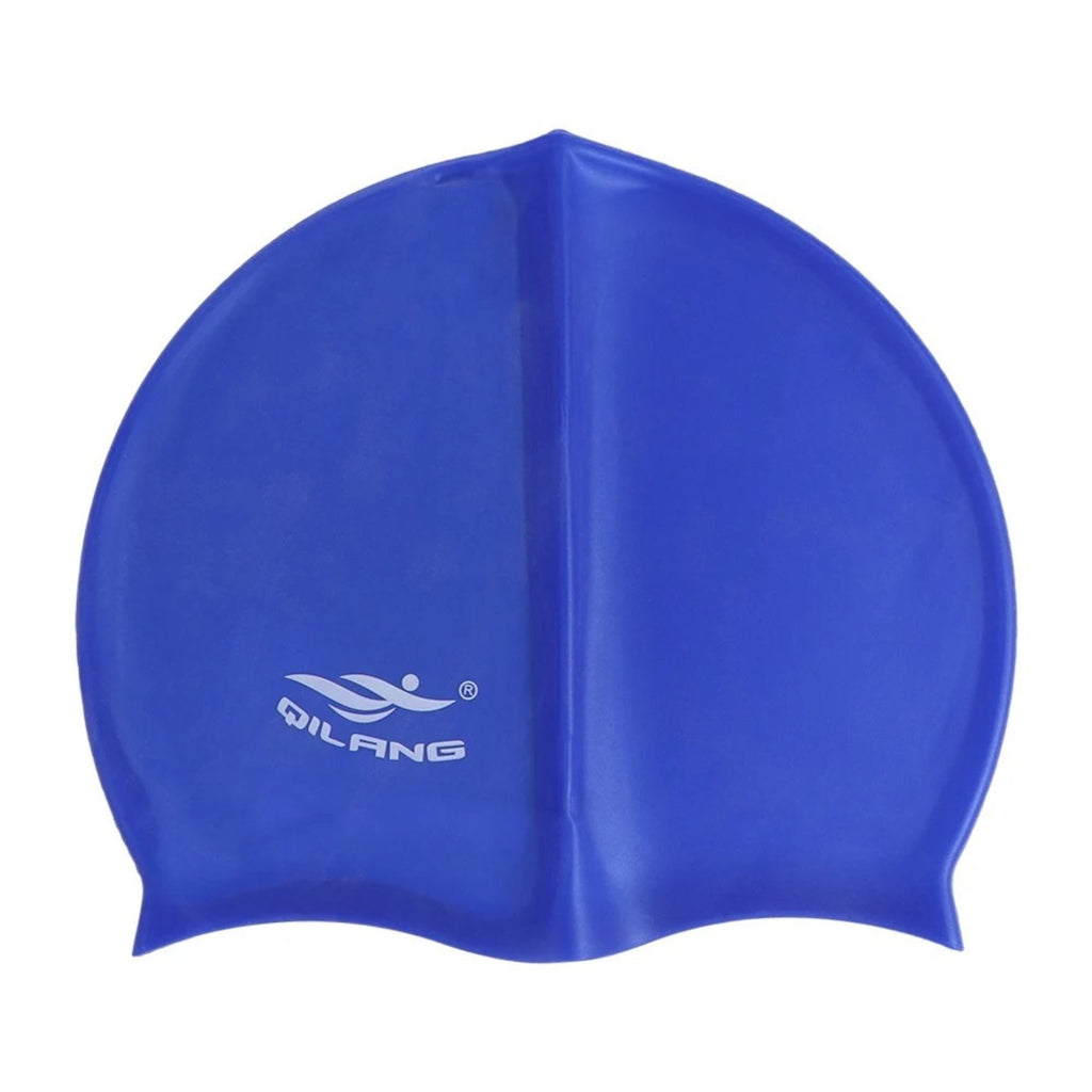 Silicone Swimming Cap – Elastic, Waterproof & Comfortable for Men & Women